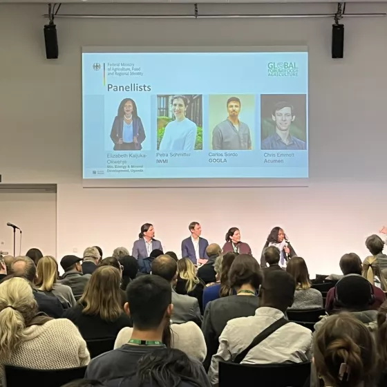 Panel at the GFFA 2026